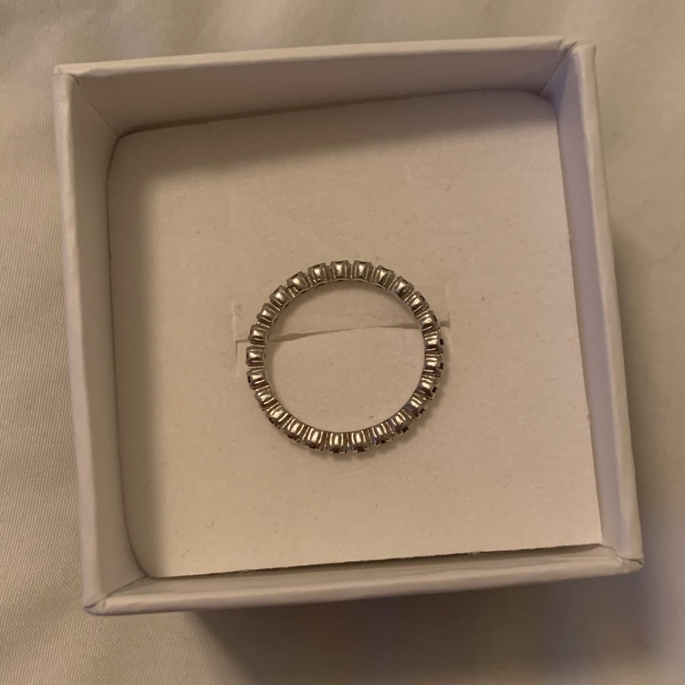 Amethyst Stackable Ring - image 3